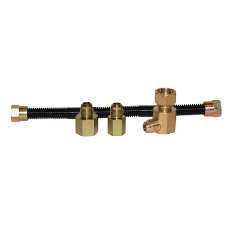 Sleep Ez 12 x 0.375 in. Flexible Connection Kit Natural Gas SL2667756